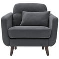 thumbnail image 3 of Serta at Home Sierra Accent Chair in Slate Gray, 3 of 6