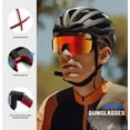 thumbnail image 5 of KALIYADI Polarized Sports Sunglasses-Men Running-Sunglasses-for-Women: Mens Sunglasses Polarized UV Protection Cycling Driving Fishing, 5 of 7