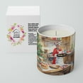 thumbnail image 2 of Cookies with Santa Claus Mrs. Claus Decorative Soy Candle, 2 of 5