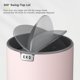 thumbnail image 2 of Eko Fandy Mini Bote De Basura De 0,58 Gal/2,2 L Con Tapa Abatible Para Escritorio, Encimera, Tocador, Escritorio U Oficina, Pequeño Cubo De Basura (Rosa), 2 of 5