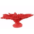 thumbnail image 2 of Polyresin Acropora Coral Figurine With Base-Color:Red, 2 of 2