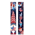 thumbnail image 1 of Patriotic Outdoor Hanging Banner Set for Independence Day Celebrations and Festive Front Yard Display with Two Large Style Decorative Flags, 1 of 6