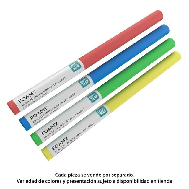 Foamy Pen+Gear en Rollo 45 x 60 cm Varios Modelos 1 Pieza
