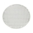 thumbnail image 1 of 18-30cm Stainless Steel Round Grill Mat Baking Rack for BBQ Barbecue Furnace Net, 1 of 10