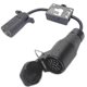 thumbnail image 1 of Usa To European Trailer Light Converter 7 Way Flat Socket (us Vehicle) To 13-pin Round Plug (eu Tra, 1 of 5