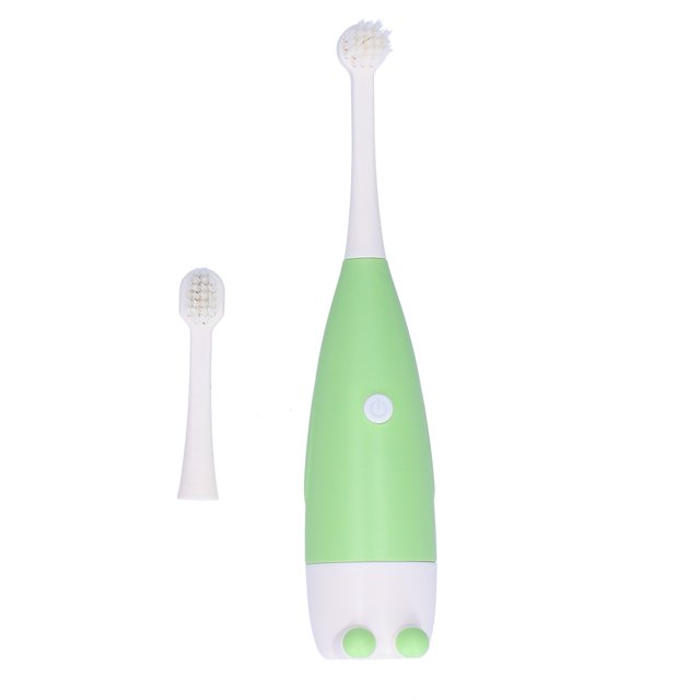 El cepillo de dientes eléctrico sónico del niño embroma el cepillo de dientes con pilas de los cepillos de dientes de limpieza plásticos