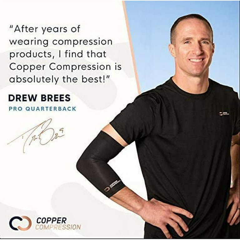Copper Compression Calf Sleeves for Men and Women - 1 Pair