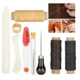 thumbnail image 4 of Leather Repair Sewing Kit, Leather Craft Tool Kit Leather Working Tools, Leather Sewing Tools For DIY Leather Repair, 4 of 8