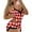 Red, variant on SRZYMJ Festive Holiday Women's Sleepwear Sleeveless Pajama Set Comfortable Soft Shorts And Tank Top For Cozy Nights