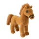 thumbnail image 3 of Caballo de ojos grandes con patas colgantes | Peluche con postura sentada simulada | Almohada de tela suave y regalo decorativo, 3 of 3