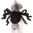 thumbnail image 3 of Pet Spider Clothes Puppy Cat Simulation Plush Spider Transformation Party Dress Up, 3 of 6