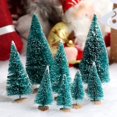 thumbnail image 2 of Actoyo 8PCS Artificial Mini Christmas Tree, Sisal Trees with Base for Christmas Table Decor Winter Crafts Ornaments, 2 of 4