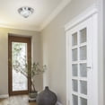 thumbnail image 2 of Nuvo 76-609 - 11"FLUSH BR/NICK CLEAR GLASS, 2 of 2