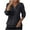 Dark Gray, variant on Women's Winter thermal Tops Loose Fit Half Zip Stand Collar Pullover with Braided Cable Knit Pattern Long Sleeve Round Neck Shirt Comfortable Stretchy Casual Daily Wear Blouse