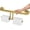 Paper Holder - Gold, variant on Brushed Gold Grab bar 17 inch - 1.25” Diameter, 2-in-1 Bath Towel Bars for Bathroom, Stainless Steel Safety Assist Bar Balanced Support Handle, Wall Mounted Towel Grab Bars for Senior Handicap