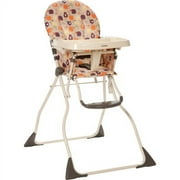 Cosco Flat Fold High Chair, Fruity Jungl