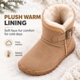 thumbnail image 3 of OYPGUE Hike Women Men Winter Barefoot Boots, Wide Toe Box Warm Fleece Boots, 3 of 8