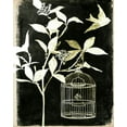 thumbnail image 2 of Wang, Melissa 15x18 Gold Ornate Wood Framed with Double Matting Museum Art Print Titled - Branch and Bird I, 2 of 4