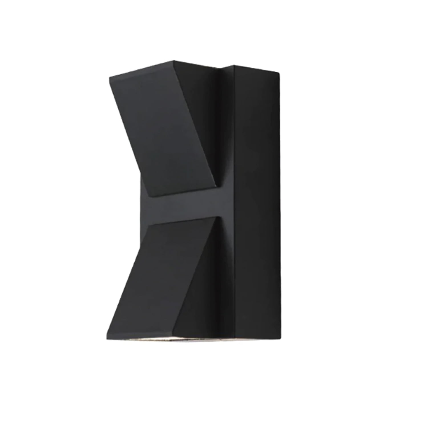 Apliqué Led Doble Exterior 2X3W Negro Kapelle