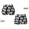 thumbnail image 5 of Picia Cool Car Printed Workout Shorts for Women Seamless Scrunch Butt Lifting High Waisted Yoga Gym Booty Running Moisture-wicking Short Pants-, 5 of 9