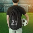 thumbnail image 1 of Ball Bag, Drawstring Backpack, Training Exercising Drawstring Bag Soccer Sports For Basketball Soccer, 1 of 8