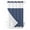 Blue, variant on No Hook Shower Curtains with Snap-in Liner Set, Sage Green Striped Waterproof Hotel Style Bathroom Shower Curtain, Sage Green White Stripes Farmhouse Mesh Top Window Bath Curtains 36''x72''