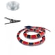 thumbnail image 1 of Precio reducido por tiempo limitado!Broma de serpiente con clip de cuerda: broma de serpiente con clip, broma de serpiente en una cuerda que la gente, broma de serpiente de golf de bricolaje con cuer, 1 of 3
