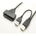 thumbnail image 2 of Raindrops Hard Drive Power Cable USB 2.0 to Cable Black Copper 1Pack, 2 of 4
