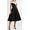 Black, variant on QSAWXQZ Women's Vintage Off-the-Shoulder Color Block Flared Midi Dress Elegant Sleeveless A Lined Party Dress for Cocktail Wedding Guest 2XL