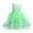 A-Green152, variant on XUELUO Toddler Girls Sleeveless Dress 3D Butterflies Layered Tulle Skirts Princess Gown For Formal Occasions & Spring Wear