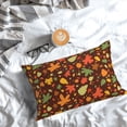 thumbnail image 5 of Naloa Autumn Leaves Pillow Covers, Throw Pillow Case Cushion Covers,Cushion for Bedroom,Couch,Home-16"x24", 5 of 6