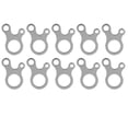 thumbnail image 2 of Cord Runner Fasten Wind Rope Buckle 10Pcs 3-Hole, 2 of 8