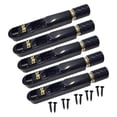thumbnail image 3 of Xuanheng Headless Electric Guitar Bridge & Tailpiece Set Single Saddle Metal Spare Parts Guitar Parts Guitars Modification Accessories black 5strings, 3 of 8