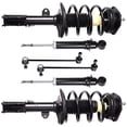 thumbnail image 5 of CCIYU 4 pcs Front Strut and Spring shock Assembly 172117 172116 for 2003-2008 for Pontiac Vibe 2003-2008 for Toyota Matrix, 5 of 5