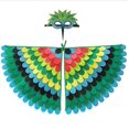 thumbnail image 1 of Rainbow Kids Birds Wings Disfraz Niños Dress Up Wings Máscara Juego de roles (W18) LingWen 8390611493660, 1 of 1