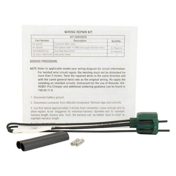 Motorcraft A/C Clutch Cycle Switch Connector WPT-1505 Fits select: 2011-2012 FORD ESCAPE, 1997-1998 FORD F150