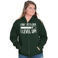 thumbnail image 3 of I Dont Get Older I Level Up Gamer Zip Up Hoodie Men's Women's Brisco Brands 5X, 3 of 6