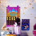 thumbnail image 2 of Calendario de Adviento de Ramadán Mubarak para niños, cuenta atrás de fieltro colgante, 30 días, regalos, suministros de decoraciones de Ramadán, novedad de 2023, 2 of 4