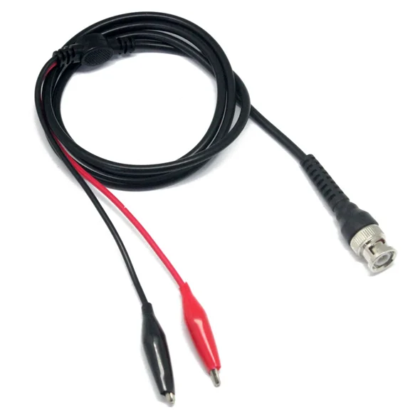 Aidetek Professional Bnc To Alligator Test Clip Cable 50 Ohms 150 Vac Max
