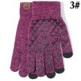 thumbnail image 2 of Gants d'Hiver Mode Doux Unisexes Gants de Textos Gants à Écran Tactile pour Cyclisme, 2 of 10
