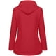 thumbnail image 2 of Chaqueta impermeable softshell para mujer, transpirable, plegable, ligera y de transición, con capucha para primavera, otoño, senderismo, trekking y ciclismo., 2 of 5