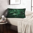thumbnail image 6 of Pofeuu Ferns Leave Green Foliage Print Polyester Microfiber Plush Pillowcases, Super Soft and Cozy Pillow Case Covers with Envelop Closure（Pillow core not included）-16"x24", 6 of 6