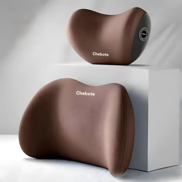 Meitianfacai Car Headrest Lumbar Support Set In Car Driver's Seat Memory Lumbar Support In Car Pillow Neck Protection Pillow Set