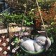 thumbnail image 4 of Swing Simulation Cute Resin Rabbit Outdoor Garden Statue Landscape Hanging Decoration - Creative Home Animal Statue Gifts, Adorable And Eye-catching G, 4 of 4