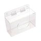 thumbnail image 4 of Dispensador de guantes de montaje en pared, organizador de acrílico transparente, caja de almacenamiento compacta con fácil acceso y función a prueba, 4 of 7