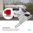 thumbnail image 3 of Anxingo Trailer License Plate Light Bracket Aluminum Plate Light Mount Holder Fit for Mount Camper Car RV Truck, 3 of 7