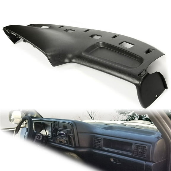 For 1994-1997 Dodge Ram Truck Dash Board Panel Pad Cover Top  Black Replacement