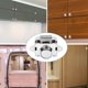 thumbnail image 4 of Pestillo de botón pulsador para autocaravana, cerradura para puerta de gabinete que garantiza que las puertas permanezcan cerradas de forma segura, fácil de instalar, seguro y confiable para todo, 4 of 6
