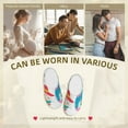 thumbnail image 7 of Yiaed Gnomes Summer Print Slippers Fuzzy Warm Cozy Slippers Non Slip House Slippers For Indoor Outdoor Slippers House Slippers-35/36, 7 of 7