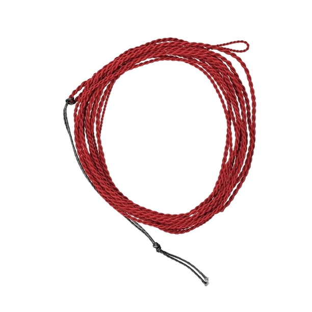 Línea de pesca con mosca de 2,7 m, suministros de pesca, línea Tenkara cónica que se hunde al aire libre Rojo